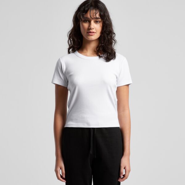 AS Colour / Wo's ORGANIC RIB BABY TEE Thumbnail